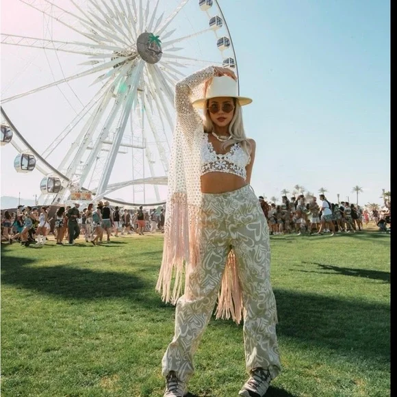 Fun Patterned Jeans - Picture 1 of 3